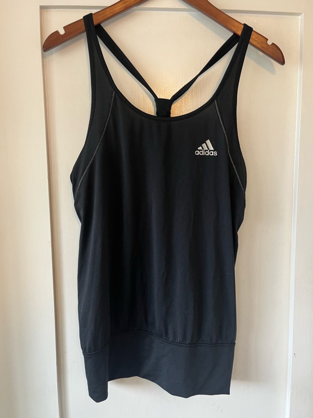 Adidas black tank top